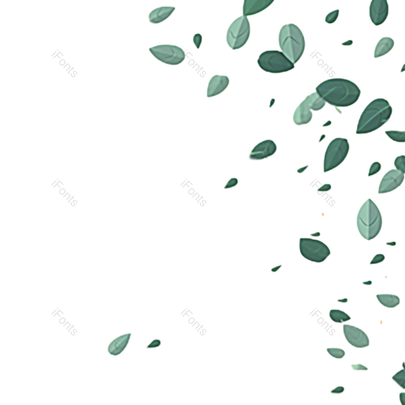 夏天图片,装饰叶子元素,绿叶PNG,树叶免抠素材